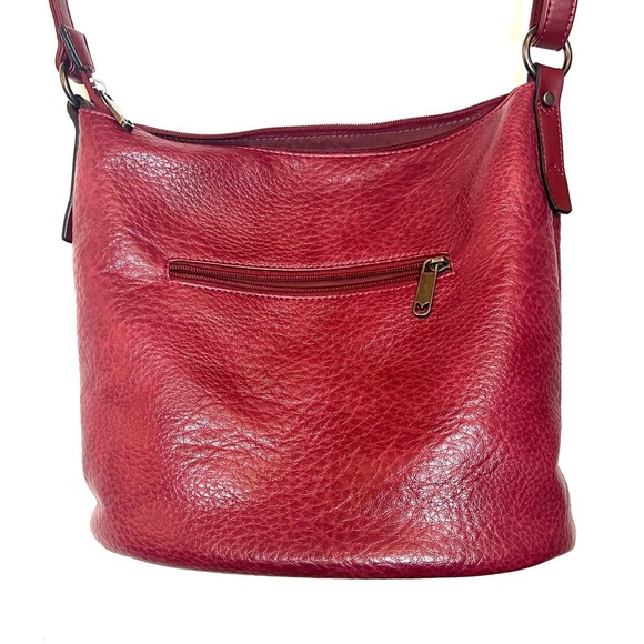 Darling Burgundy Crossbody Bag - Picture 6 of 8
